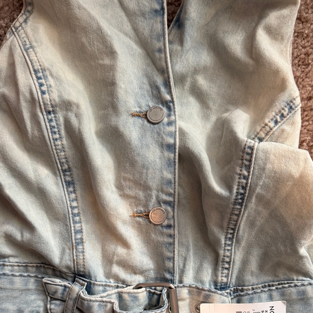 Blank NYC Light Denim Jumpsuit - Picture 3 of 7